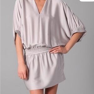 Diane Von Furstenberg Cream and Red Dress